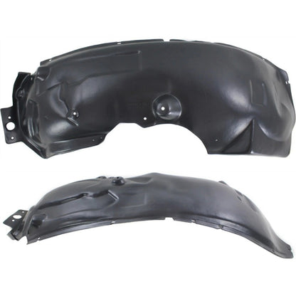 2pc Inner Fender Liner Compatible with Ford F-250 Super Duty 2011-2016 FO1249156 FO1248156 Front Passenger and Driver