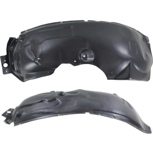 2pc Inner Fender Liner Compatible with Ford F-250 Super Duty 2011-2016 FO1249156 FO1248156 Front Passenger and Driver