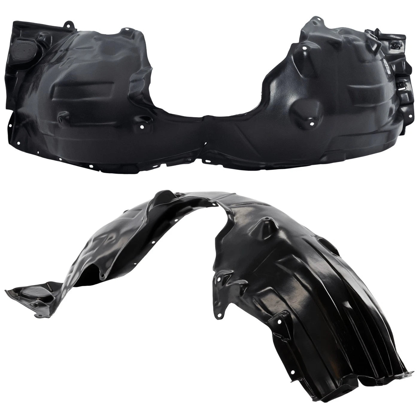 2pc Inner Fender Liner Compatible with Lexus ES350 2020-2022 LX1249147 LX1248147 Front Passenger and Driver