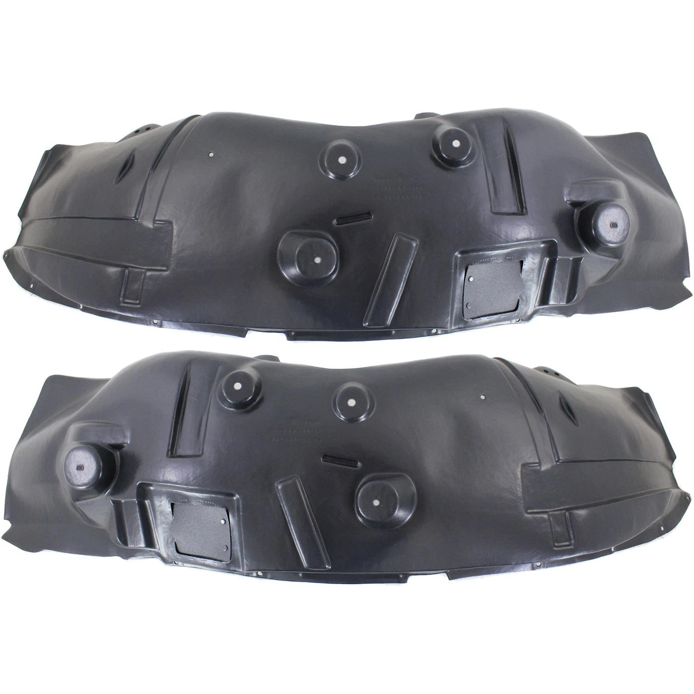 2pc Inner Fender Liner Compatible with Ram 2500 2011-2012 CH1249158 CH1248158 Front Passenger and Driver