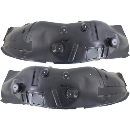 2pc Inner Fender Liner Compatible with Ram 2500 2011-2012 CH1249158 CH1248158 Front Passenger and Driver