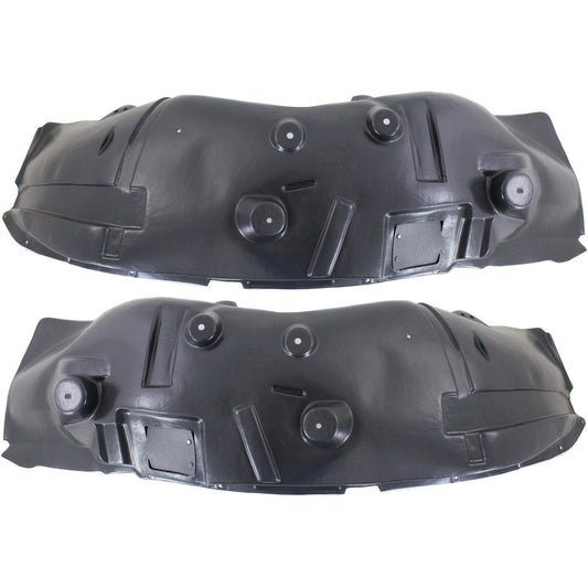2pc Inner Fender Liner Compatible with Ram 2500 2011-2012 CH1249158 CH1248158 Front Passenger and Driver