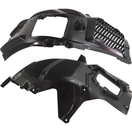 2pc Inner Fender Liner Compatible with BMW 530i xDrive 2017-2023 BM1248157 BM1249157 Front Passenger and Driver