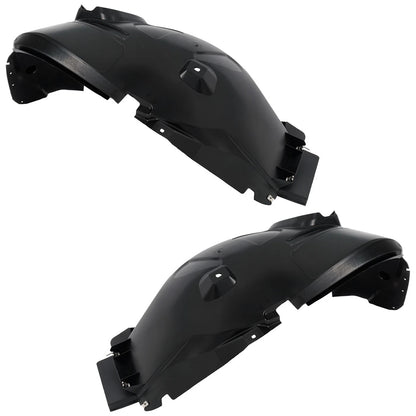 2pc Inner Fender Liner Compatible with Ford Focus 2012-2018 FO1248160 FO1249160 Front Passenger and Driver