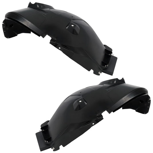 2pc Inner Fender Liner Compatible with Ford Focus 2012-2018 FO1248160 FO1249160 Front Passenger and Driver