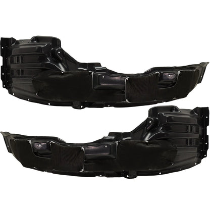 2pc Inner Fender Liner Compatible with Mitsubishi Outlander 2014-2020 MI1248133 MI1249133 Front Passenger and Driver