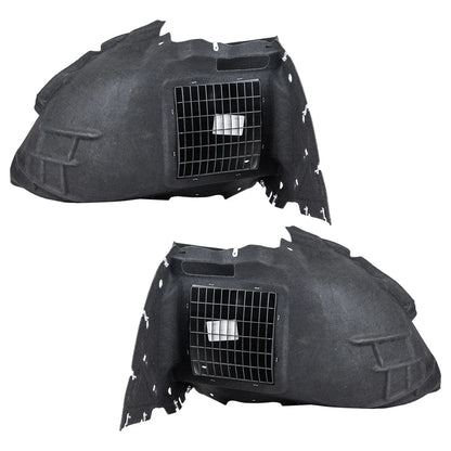 2pc Inner Fender Liner Compatible with Cadillac XT5 2017-2023 GM1249276 GM1248276 Front Passenger and Driver