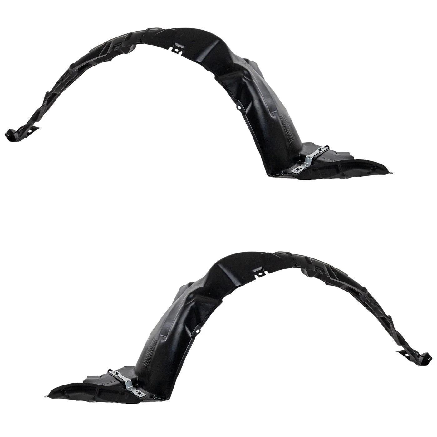 2pc Inner Fender Liner Compatible with Toyota Prius 2010-2015 TO1249158 TO1248158 Front Passenger and Driver