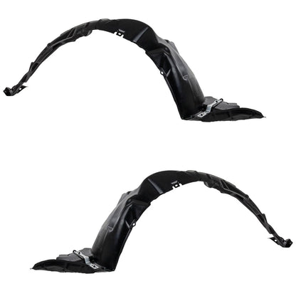 2pc Inner Fender Liner Compatible with Toyota Prius 2010-2015 TO1249158 TO1248158 Front Passenger and Driver