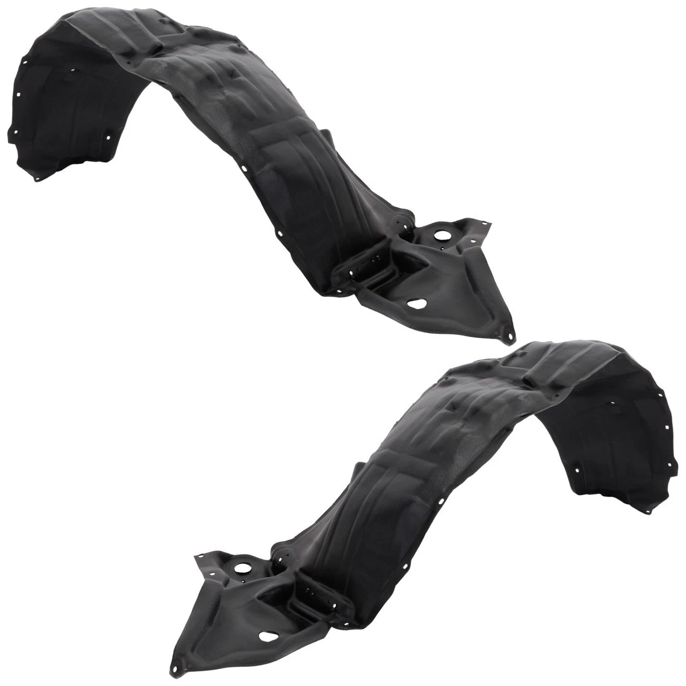 2pc Inner Fender Liner Compatible with Toyota Highlander 2014-2019 TO1248194 TO1249194 Front Passenger and Driver