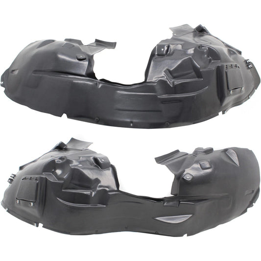 2pc Inner Fender Liner Compatible with Jeep Renegade 2015-2018 CH1248183 CH1249183 Front Passenger and Driver