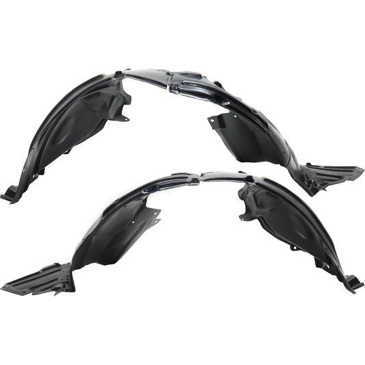 2pc Inner Fender Liner Compatible with Nissan Sentra 2017-2019 NI1248162 NI1249162 Front Passenger and Driver