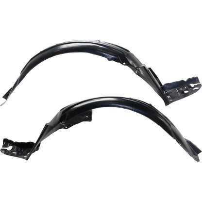 2pc Inner Fender Liner Compatible with Acura TL 2012-2014 AC1249134 AC1248134 Front Passenger and Driver