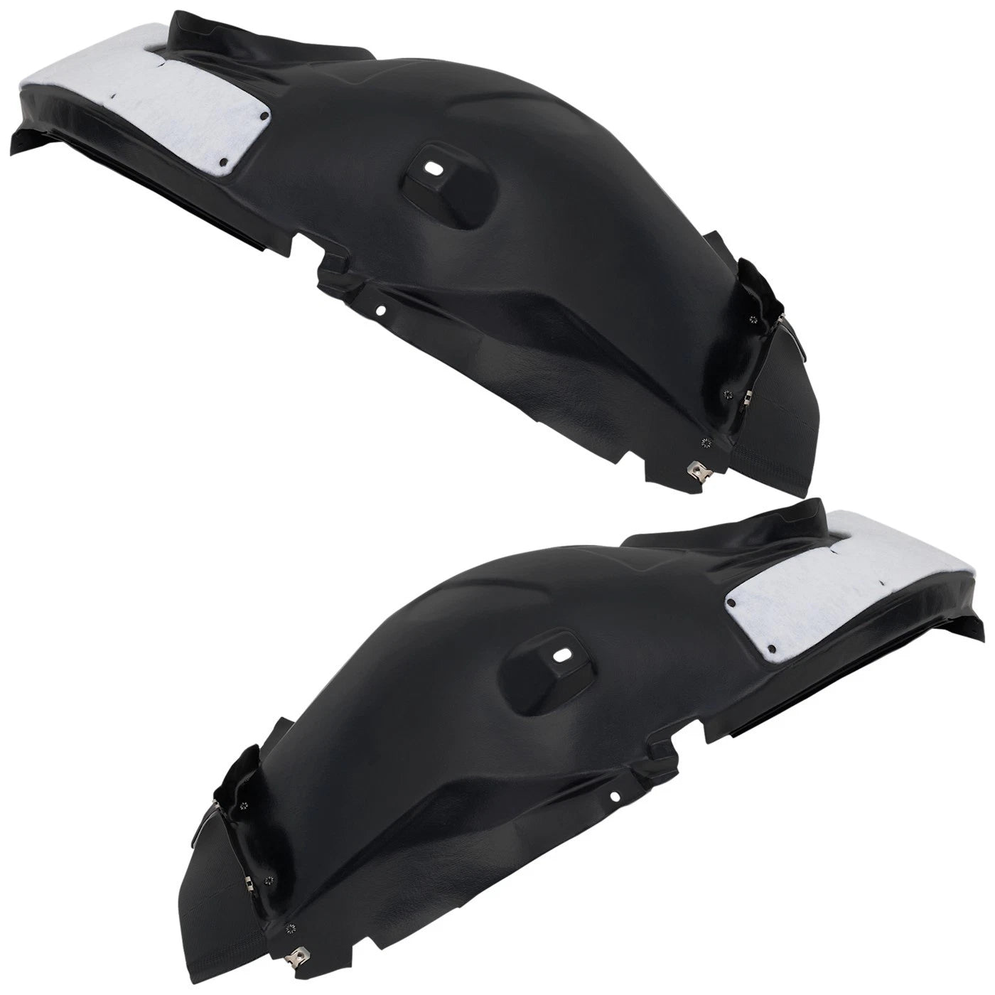 2pc Inner Fender Liner Compatible with Ford Focus 2012-2018 FO1249150 FO1248150 Front Passenger and Driver