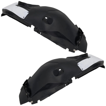 2pc Inner Fender Liner Compatible with Ford Focus 2012-2018 FO1249150 FO1248150 Front Passenger and Driver