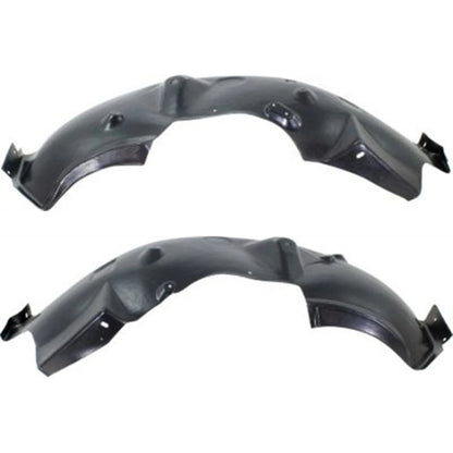 2pc Inner Fender Liner Compatible with Ford F-250 Super Duty 2008-2010 FO1249147 FO1248147 Front Passenger and Driver