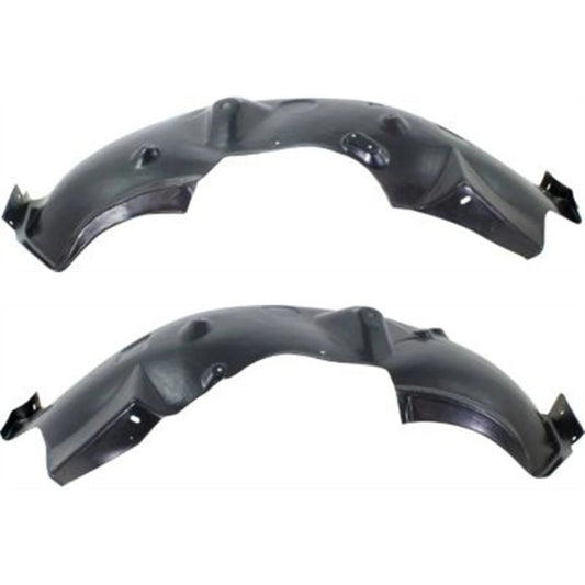 2pc Inner Fender Liner Compatible with Ford F-250 Super Duty 2008-2010 FO1249147 FO1248147 Front Passenger and Driver