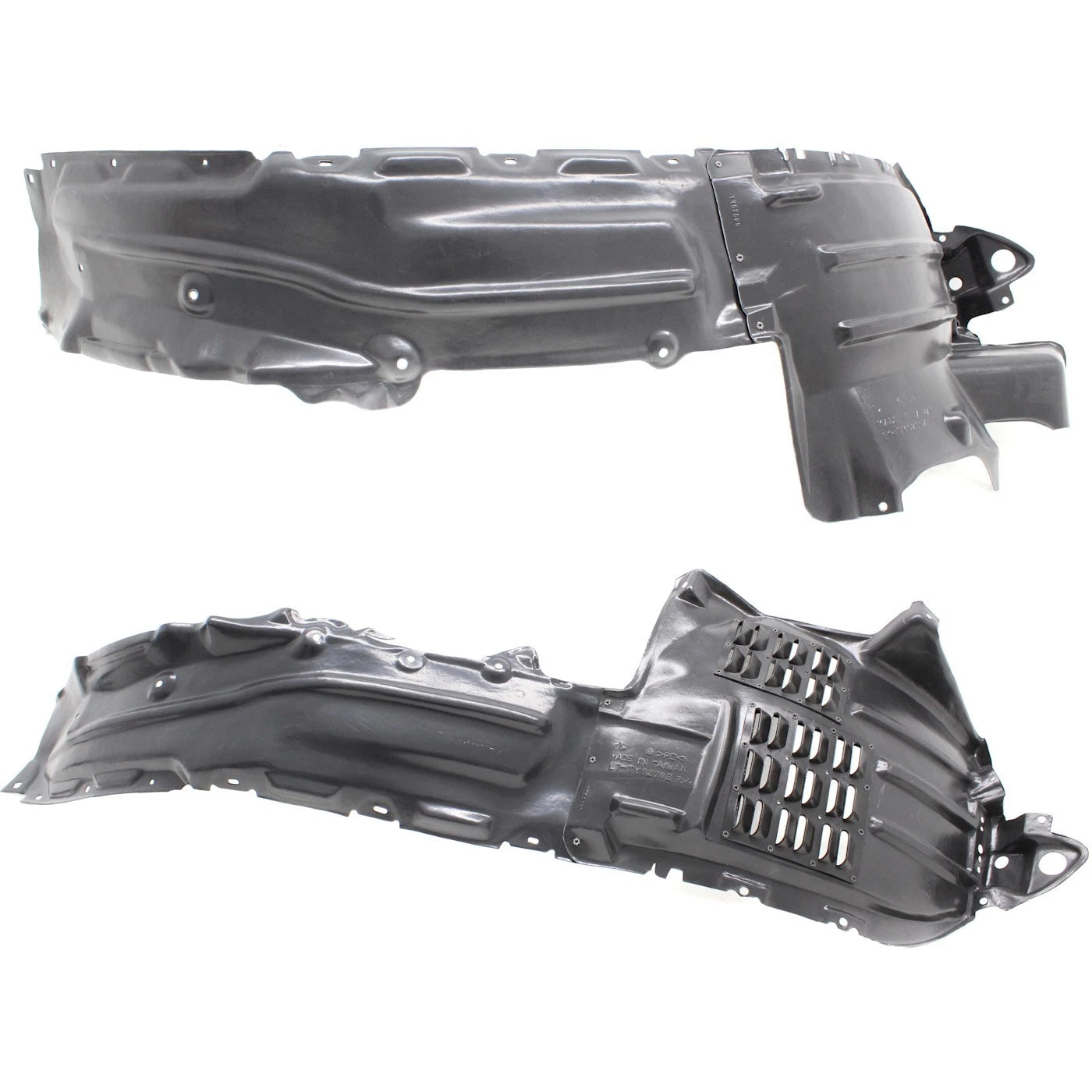 2pc Inner Fender Liner Compatible with Toyota Land Cruiser 2016-2021 TO1248213 TO1249213 Front Passenger and Driver