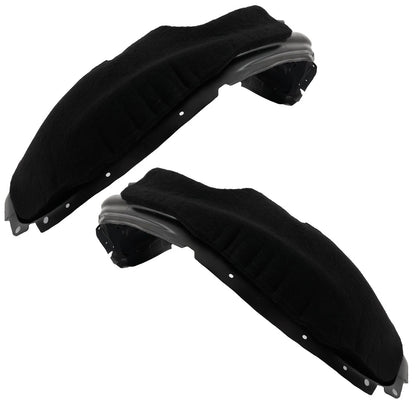2pc Inner Fender Liner Compatible with Jeep Cherokee 2014-2018 CH1249181 CH1249182 CH1248181 Front Passenger and Driver