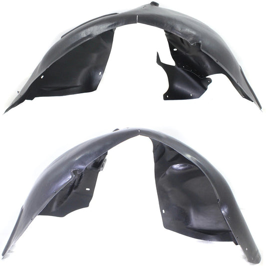 2pc Inner Fender Liner Compatible with Ford Taurus 2010-2019 FO1249144 FO1248144 Front Passenger and Driver