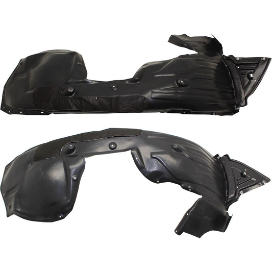 2pc Inner Fender Liner Compatible with Honda Odyssey 2018-2025 HO1248179 HO1249179 Front Passenger and Driver