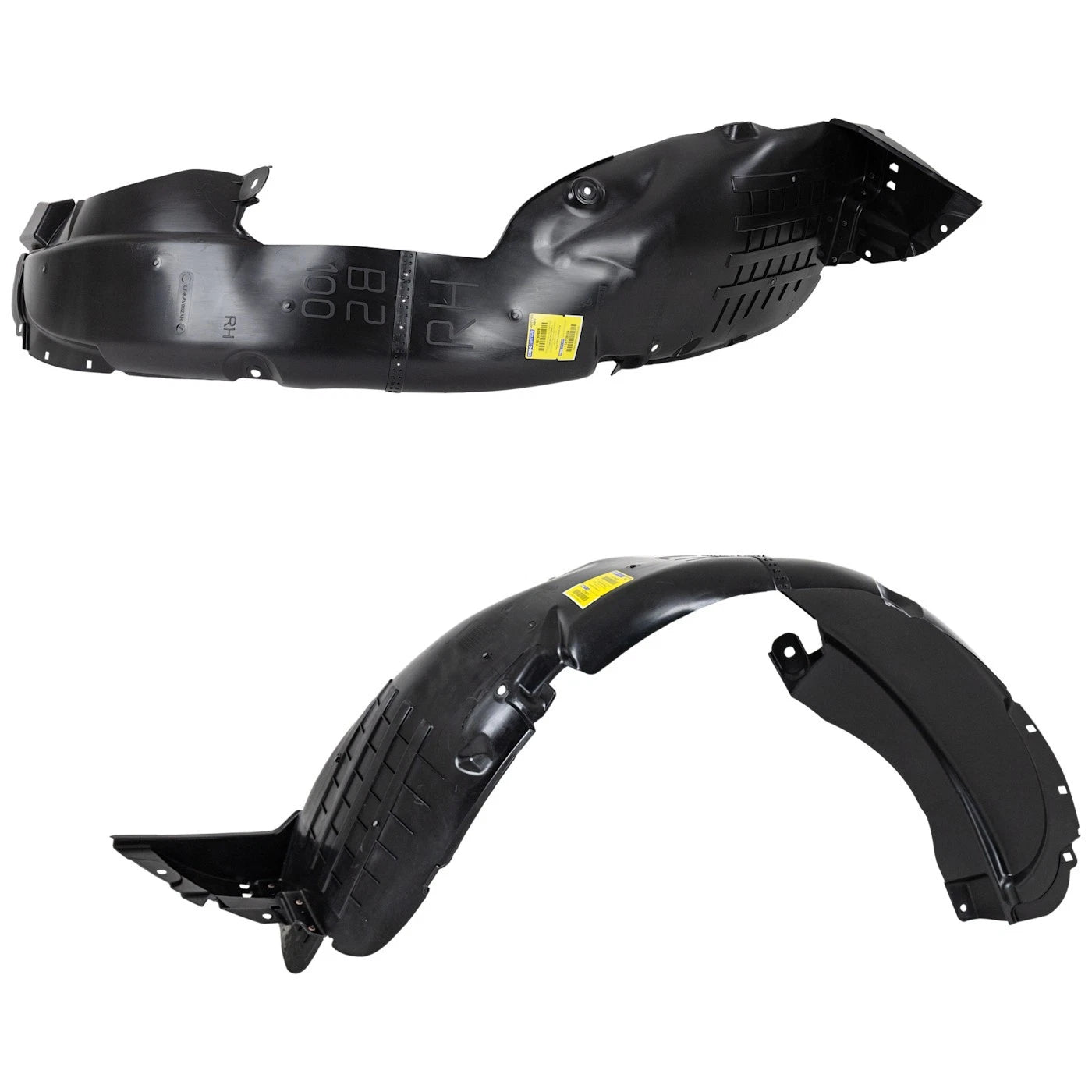 2pc Inner Fender Liner Compatible with Kia Soul 2017-2019 KI1248150 KI1249150 Front Passenger and Driver