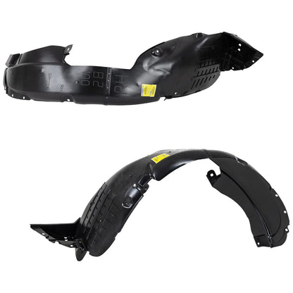 2pc Inner Fender Liner Compatible with Kia Soul 2017-2019 KI1248150 KI1249150 Front Passenger and Driver