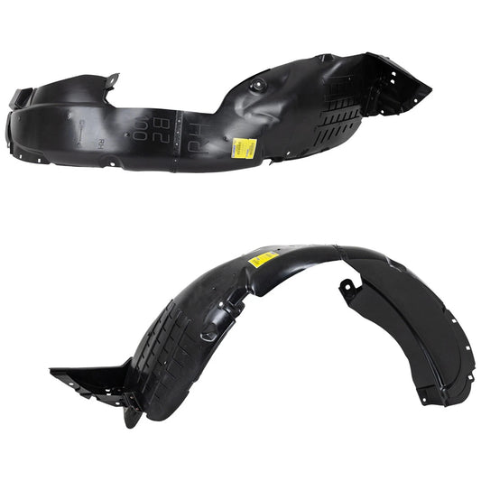 2pc Inner Fender Liner Compatible with Kia Soul 2017-2019 KI1248150 KI1249150 Front Passenger and Driver