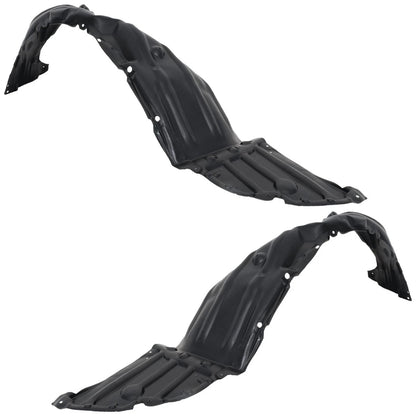 2pc Inner Fender Liner Compatible with Toyota Corolla 2020-2025 TO1248233 TO1249233 Front Passenger and Driver