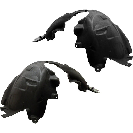 2pc Inner Fender Liner Compatible with Ford Explorer 2020-2024 FO1249204 FO1248204 Front Passenger and Driver