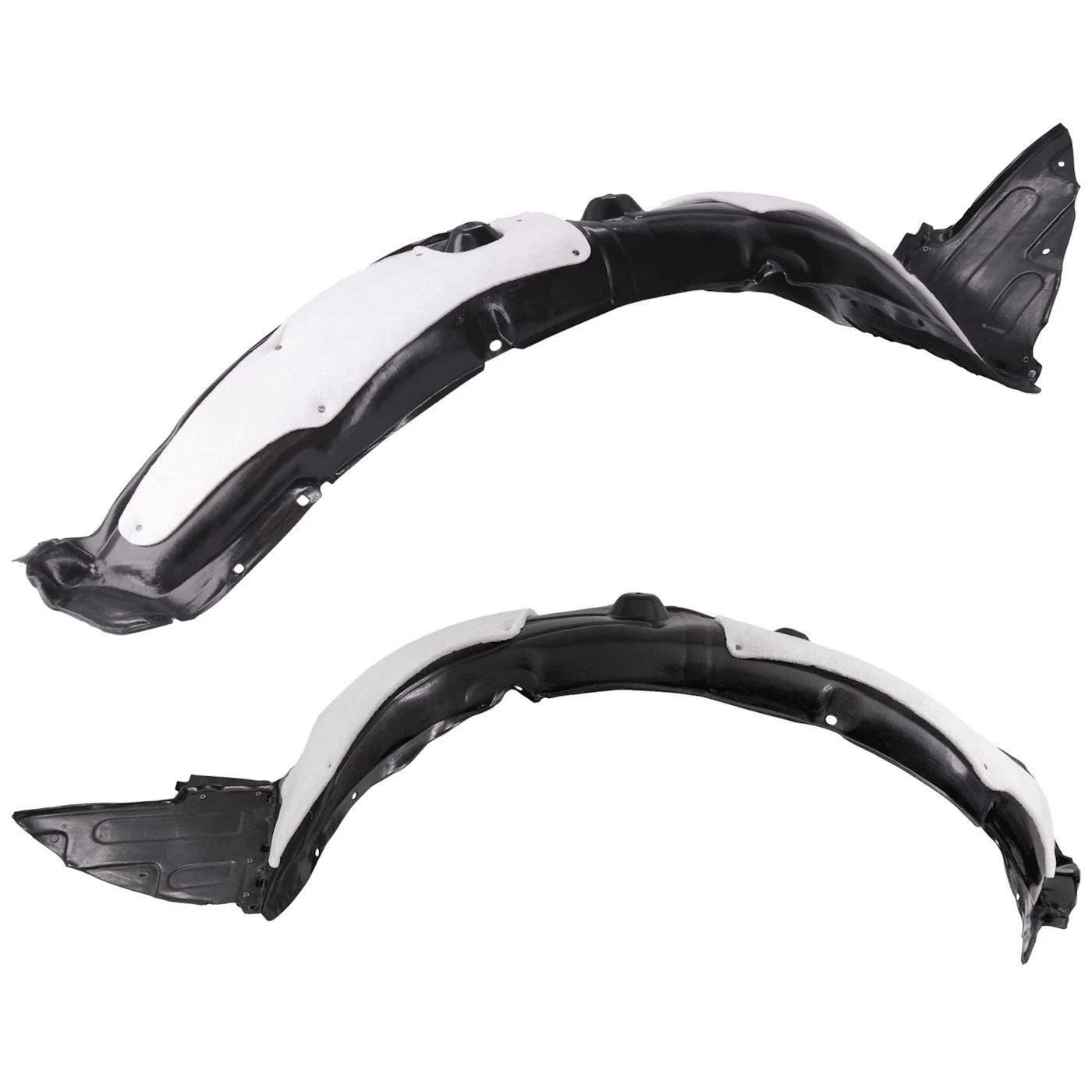2pc Inner Fender Liner Compatible with Kia Optima 2014-2015 KI1249131 KI1248131 Front Passenger and Driver