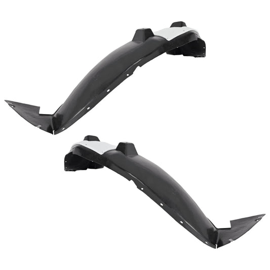 2pc Inner Fender Liner Compatible with GMC Terrain 2014-2017 GM1248244 GM1249244 Front Passenger and Driver