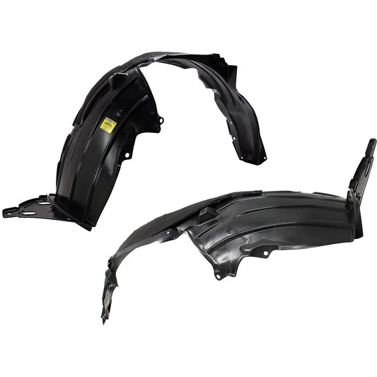 2pc Inner Fender Liner Compatible with Honda CR-V 2017-2022 HO1248170 HO1249170 Front Passenger and Driver