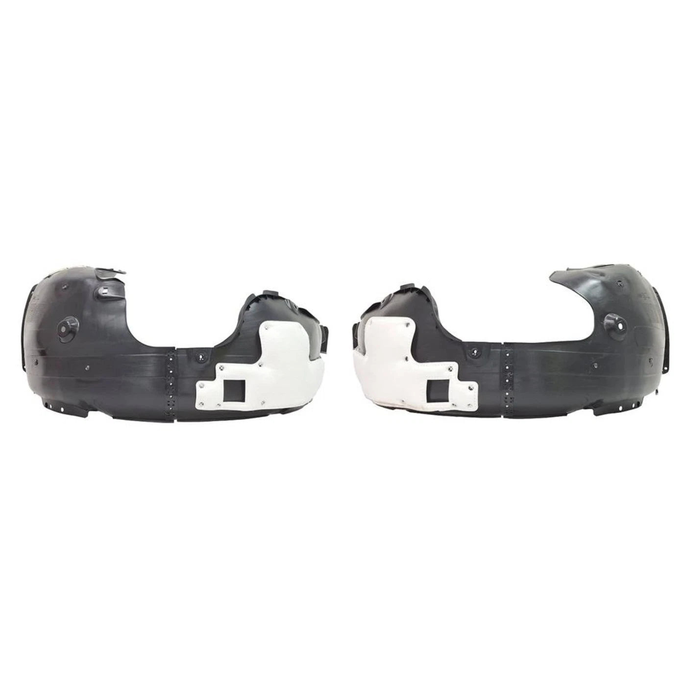 2pc Inner Fender Liner Compatible with Hyundai Elantra 2024 HY1248199 HY1249199 Front Passenger and Driver