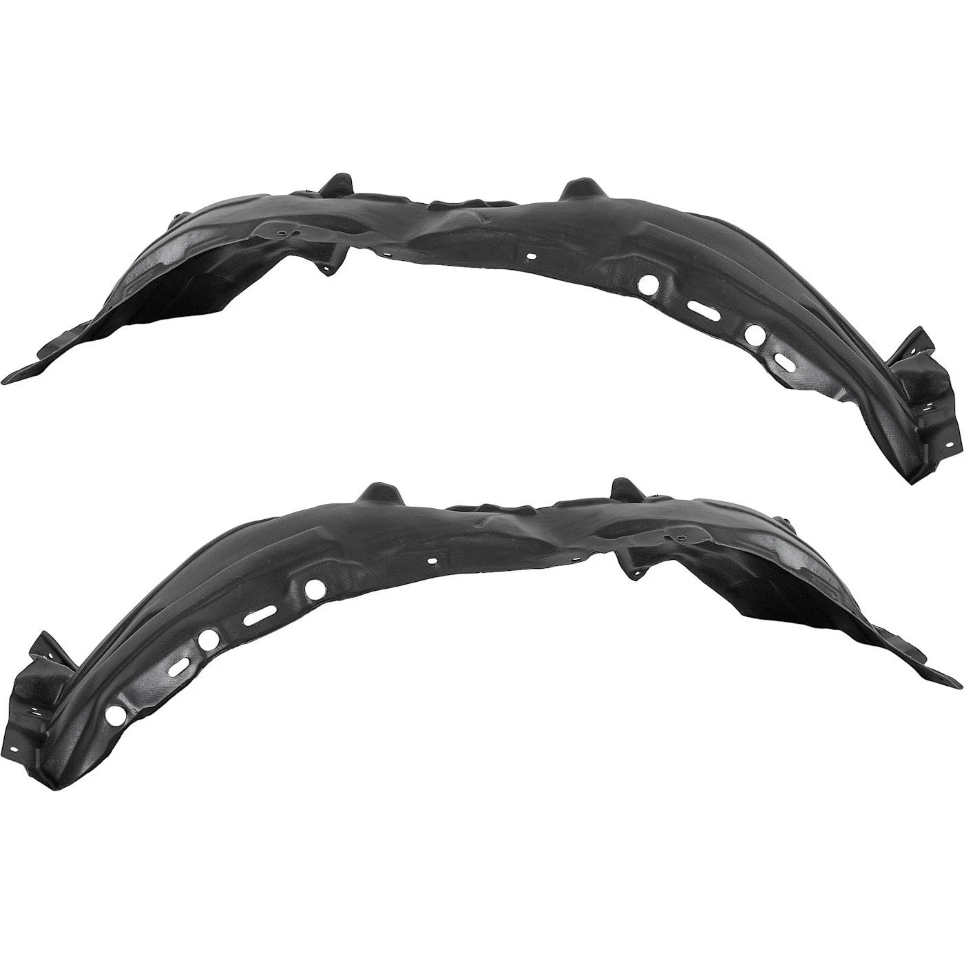 2pc Inner Fender Liner Compatible with Lexus ES350 2019-2024 LX1249141 LX1248141 Front Passenger and Driver