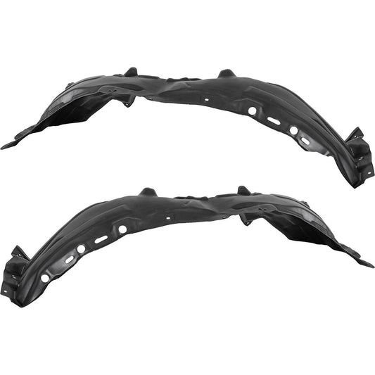 2pc Inner Fender Liner Compatible with Lexus ES350 2019-2024 LX1249141 LX1248141 Front Passenger and Driver