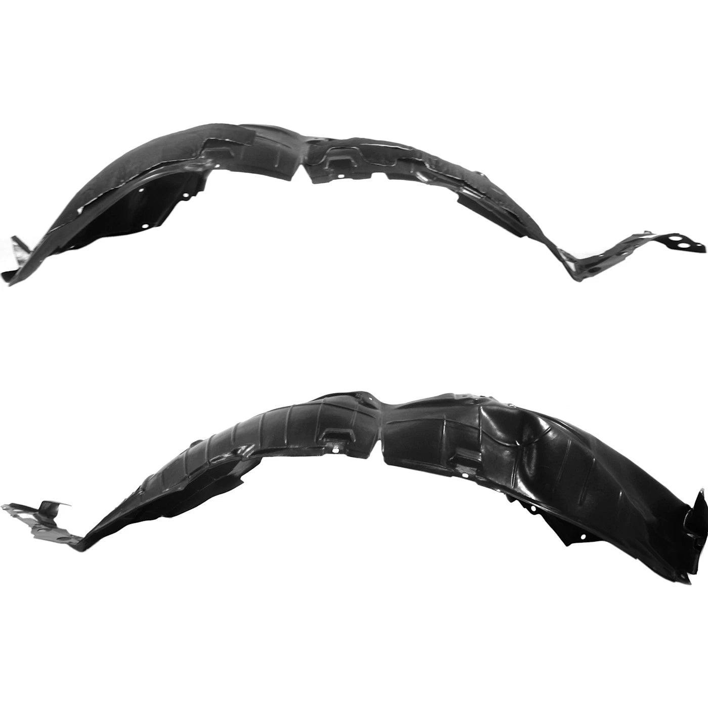 2pc Inner Fender Liner Compatible with Nissan Maxima 2016-2023 NI1249159 NI1248159 Front Passenger and Driver