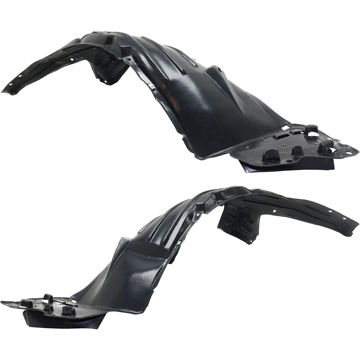 2pc Inner Fender Liner Compatible with Honda Fit 2018-2020 HO1248181 HO1249181 Front Passenger and Driver