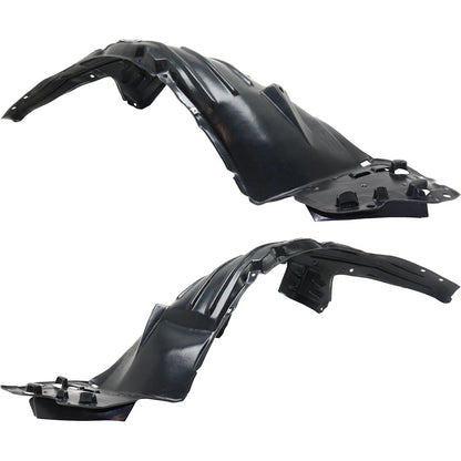 2pc Inner Fender Liner Compatible with Honda Fit 2018-2020 HO1248181 HO1249181 Front Passenger and Driver