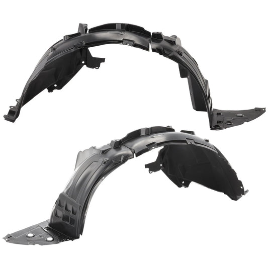 2pc Inner Fender Liner Compatible with Infiniti QX50 2019-2023 IN1248132 IN1249132 Front Passenger and Driver