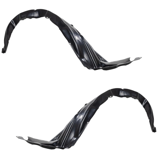 2pc Inner Fender Liner Compatible with Scion xB 2008-2010 SC1248106 SC1249106 Front Passenger and Driver