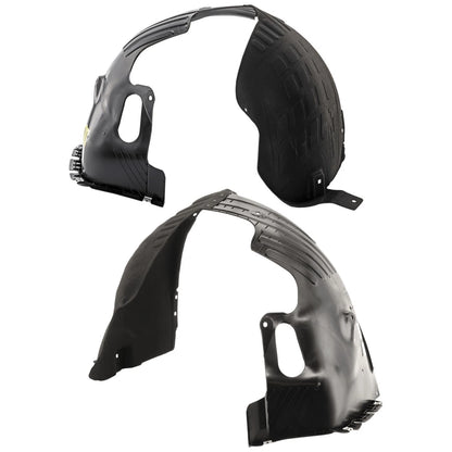 2pc Inner Fender Liner Compatible with Kia Optima 2019-2020 KI1249158 KI1248158 Front Passenger and Driver