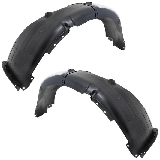 2pc Inner Fender Liner Compatible with Hyundai Elantra 2021-2023 HY1248187 HY1249187 Front Passenger and Driver