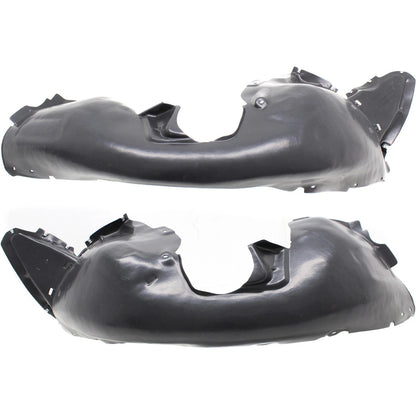 2pc Inner Fender Liner Compatible with Volkswagen Passat 2016-2019 VW1249138 VW1248138 Front Passenger and Driver