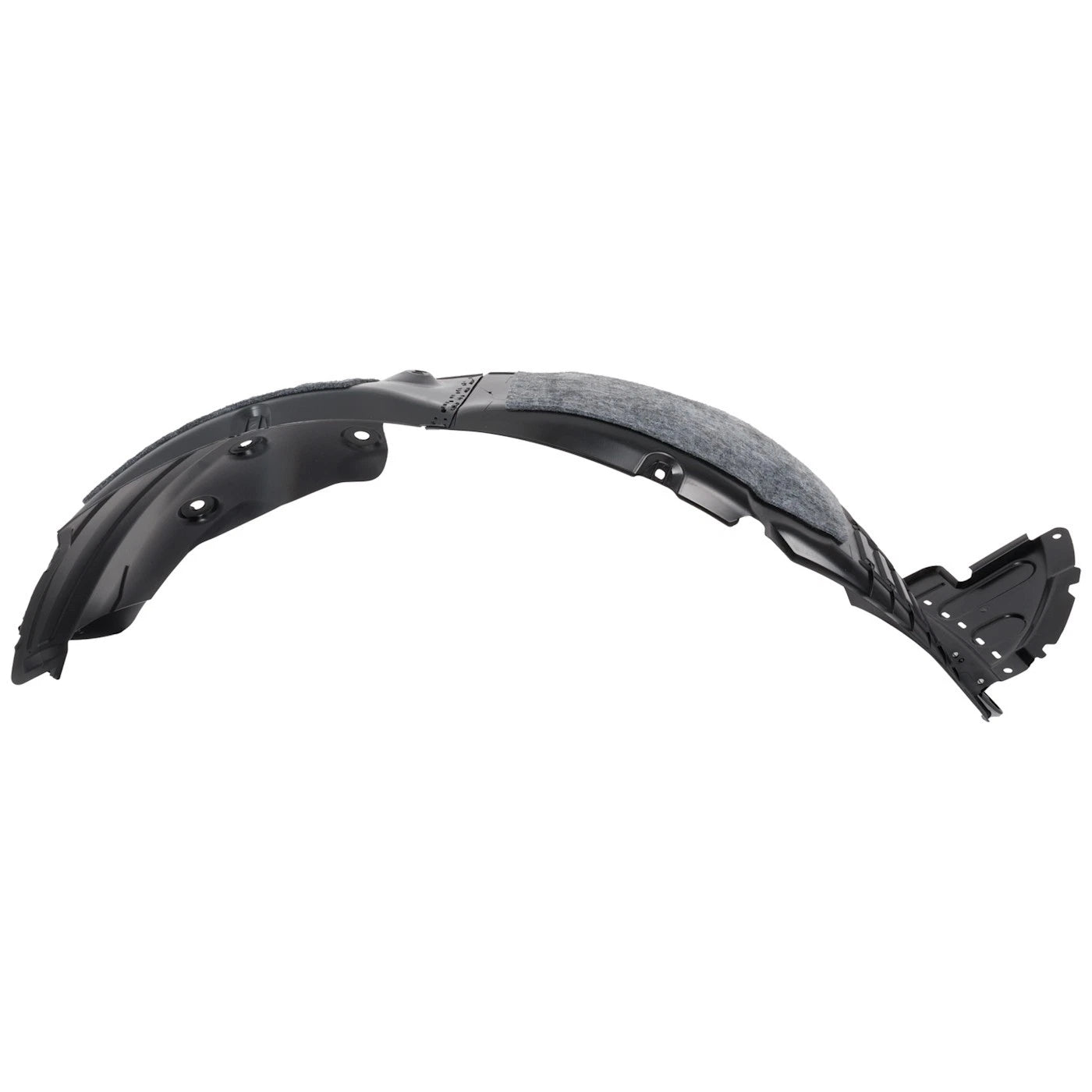 1pc Inner Fender Liner Compatible with Hyundai Santa Fe 2013-2016 HY1249129 Front Passenger