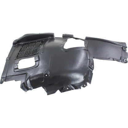 2pc Inner Fender Liner Compatible with BMW 535i GT 2010-2017 BM1249133 BM1248133 Front Passenger and Driver