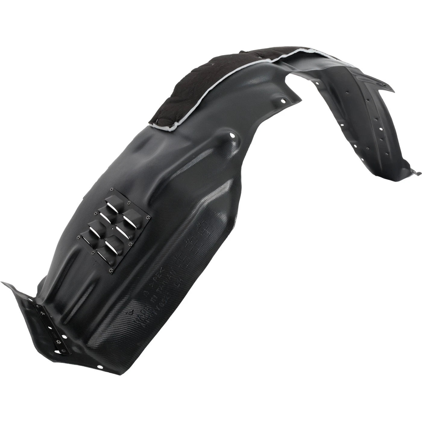 2pc Inner Fender Liner Compatible with Lexus NX200t 2015-2017 LX1248135 LX1249135 Front Passenger and Driver