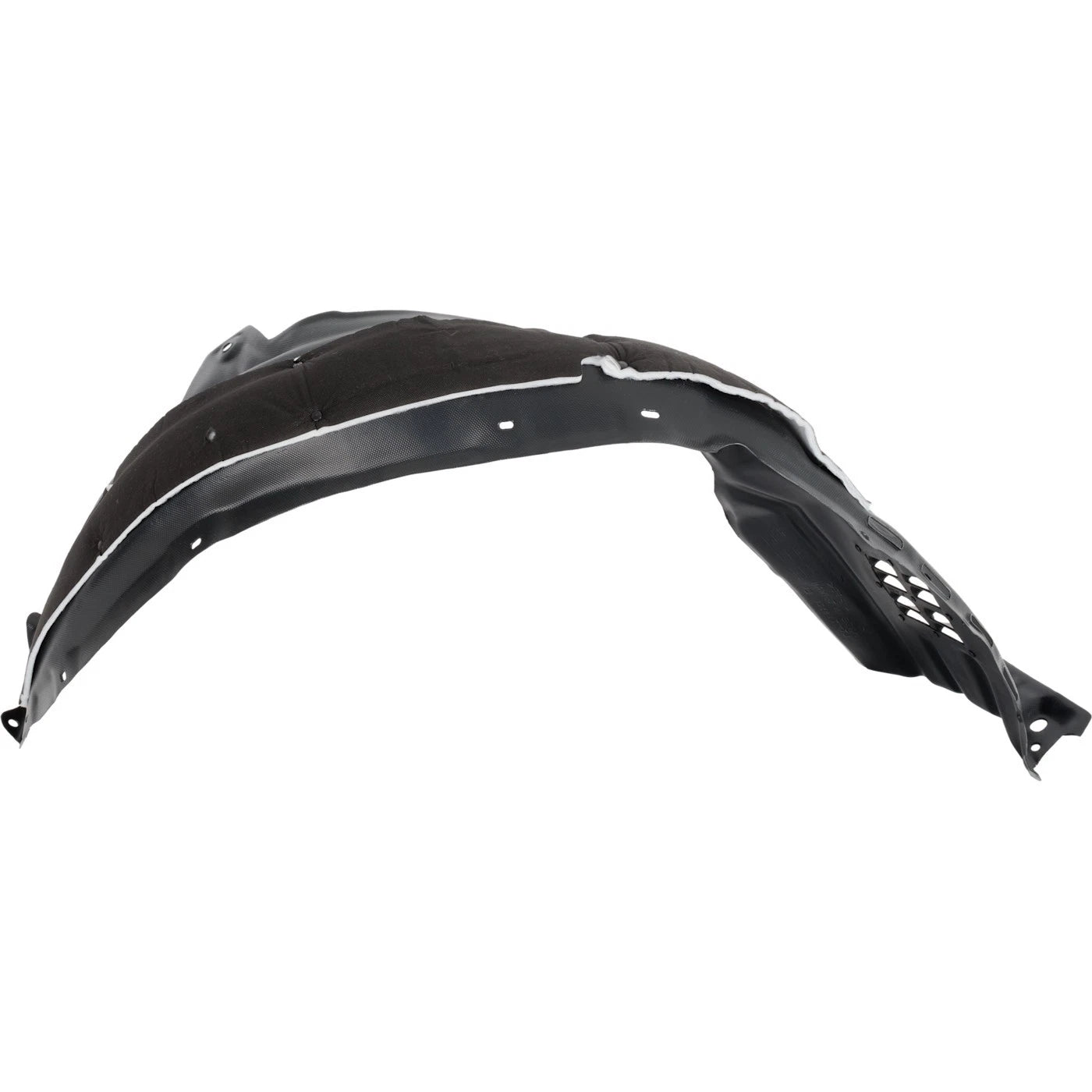 2pc Inner Fender Liner Compatible with Lexus NX200t 2015-2017 LX1248135 LX1249135 Front Passenger and Driver
