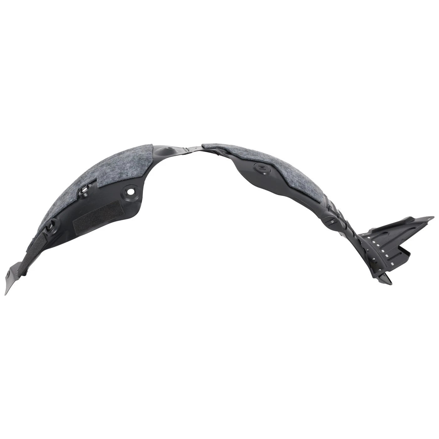 1pc Inner Fender Liner Compatible with Hyundai Santa Fe 2013-2016 HY1248129 Front Driver