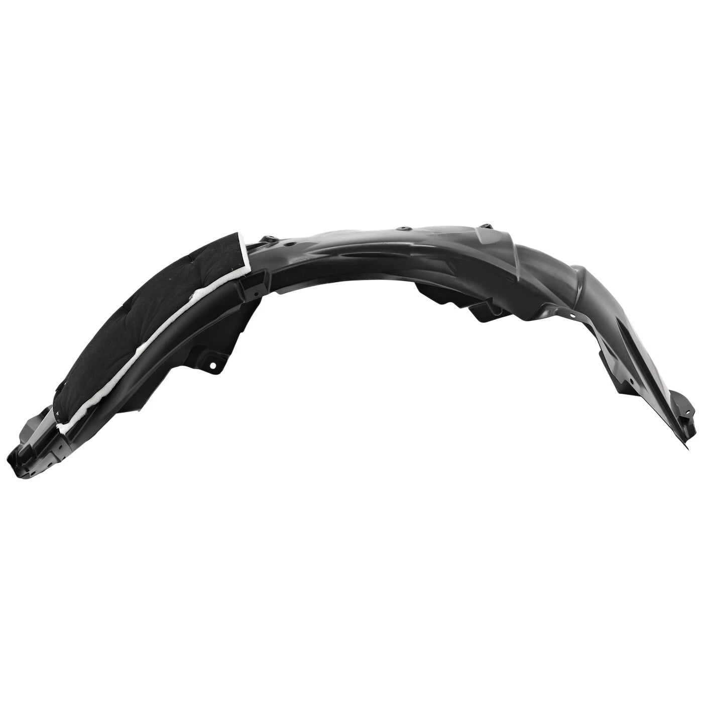 2pc Inner Fender Liner Compatible with Ford Mustang 2015 FO1249180 FO1248180 Front Passenger and Driver